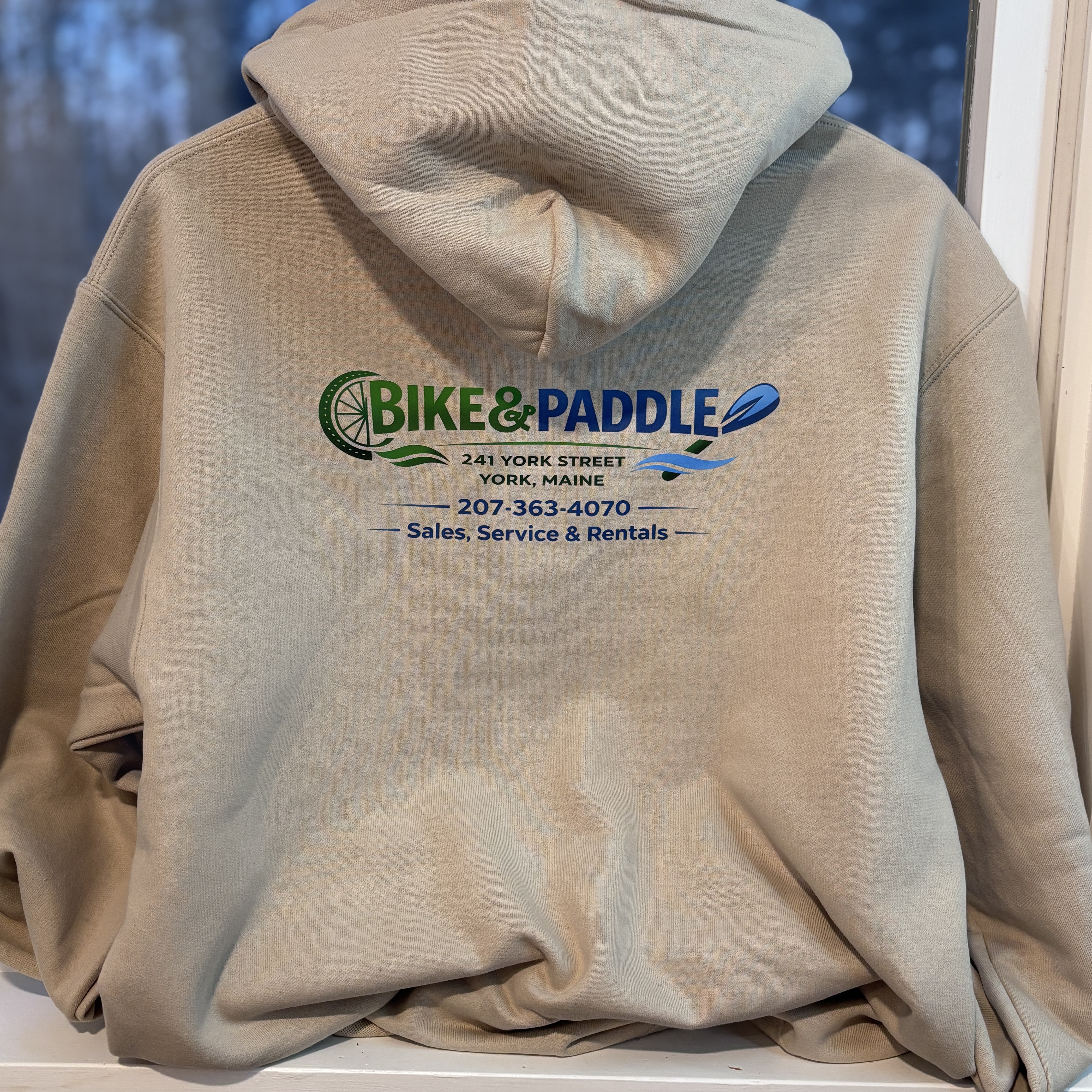 Bike & Paddle Hoodie